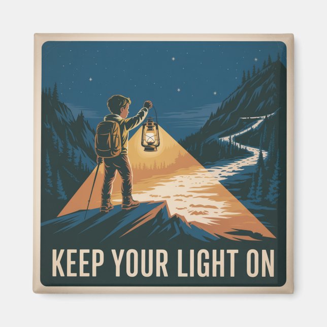 Íman Mantenha Sua Luz Acesa (Frente)
