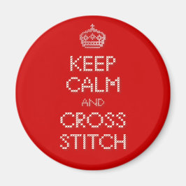 Íman Manter Calma e Cortar