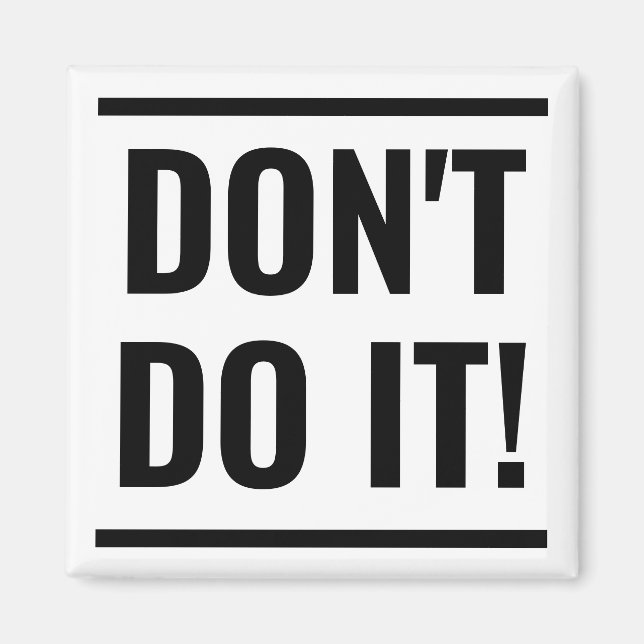 Íman Manter Fora Do Magnete RefrIgerator (Frente)