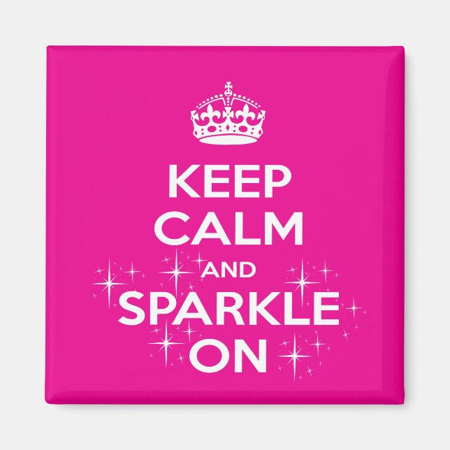 Íman Manter o Magnet Pageant Calmo (Frente)