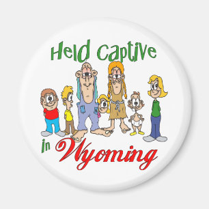Íman Mantida em cativeiro em Wyoming
