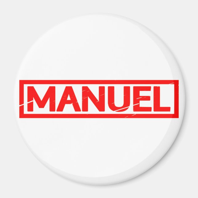 Íman Manuel Carimbo (Frente)
