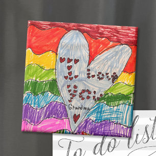 Íman Manutenção de Arte de Crianças Personalizadas