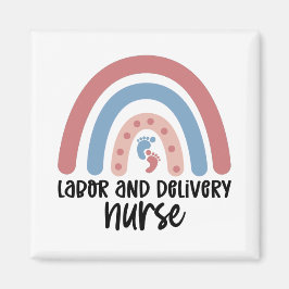 Íman Mão de obra e enfermeira de entrega Rainbow Nurse 