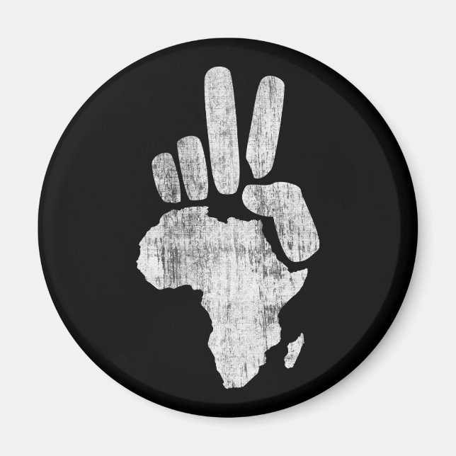 Íman mão de paz de darfur africa (Frente)