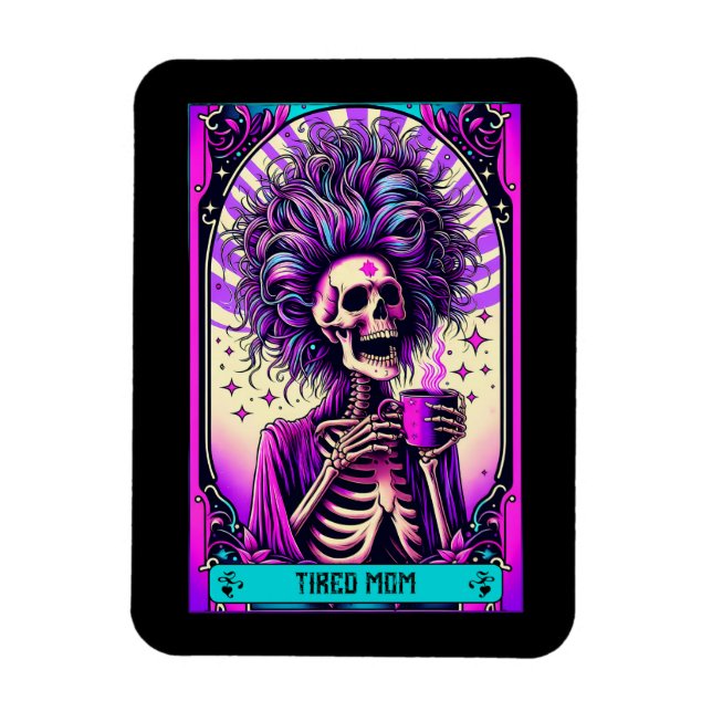 Íman Mão de Tarot da Mãe Cansada (Vertical)