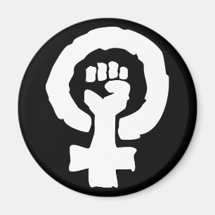 Íman Mão fêmea da solidariedade do símbolo