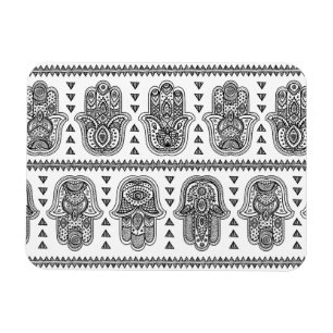 Íman Mão indiana Doodle tirado de Hamsa