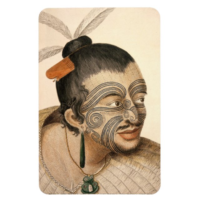 Íman Maori Warrior (Vertical)