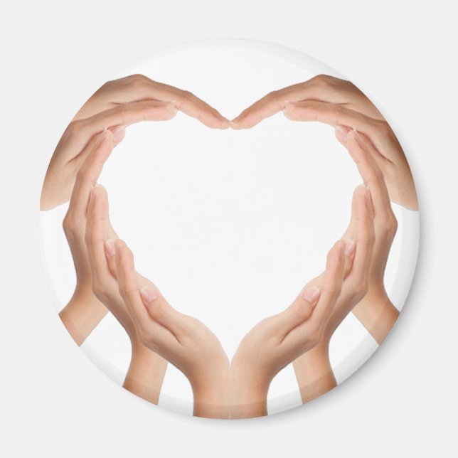 Íman Mãos de Amor (Frente)