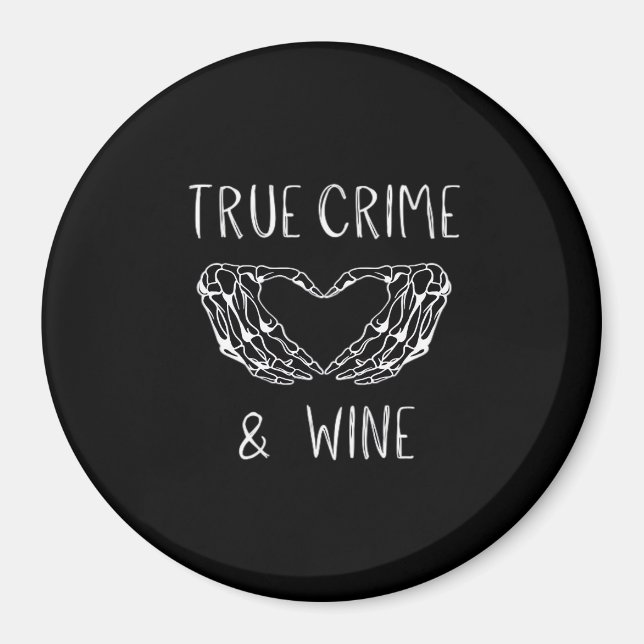 Íman Mãos De Esqueleto Do Crime E Do Vinho (Frente)