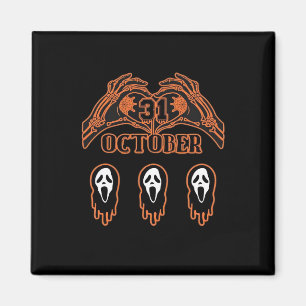 Íman Mãos De Esqueleto Para O Halloween Clássico