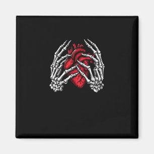 Íman Mãos de Skeleton segurando fantasia de Halloween c