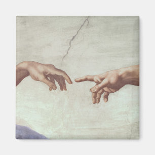 Íman Mãos do deus e do Adam