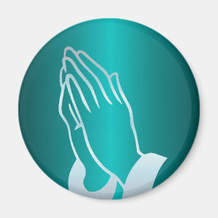 Íman Mãos Praying perolados