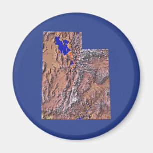 Íman Map Magnet de Utah