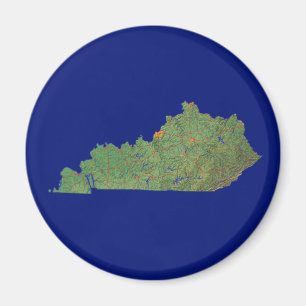 Íman Map Magnet do Kentucky