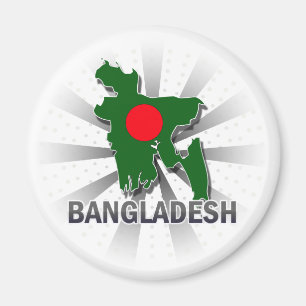 Íman Mapa 2,0 da bandeira de Bangladesh