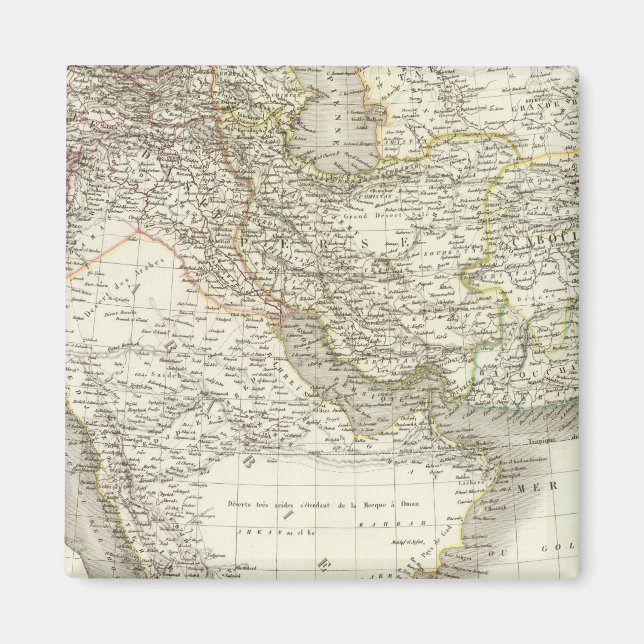 Íman Mapa 2 do Atlas do Oriente Médio (Frente)