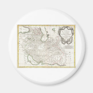Íman Mapa antigo da Pérsia - Irã, Afeganistão e Iraque