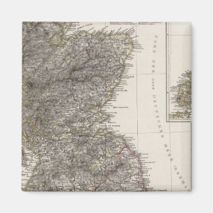 Íman Mapa Atlas da Escócia 2