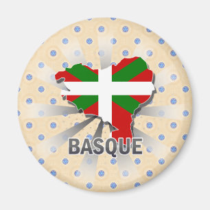 Íman Mapa Basque 2,0 da bandeira