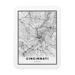Íman Mapa Cincinnati