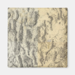 Íman Mapa composto de Arizonas, Nevada e Utah