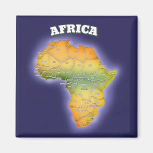 Íman Mapa da África