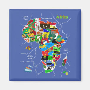 Íman Mapa da África