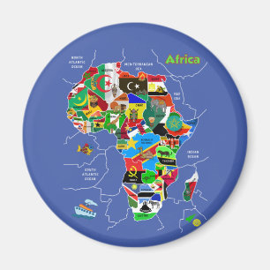Íman Mapa da África