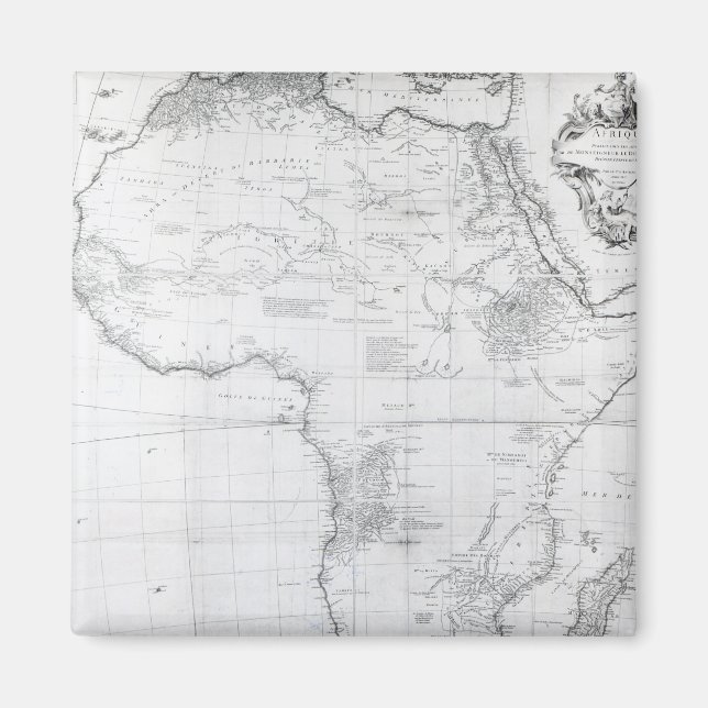 Íman Mapa da África (Frente)