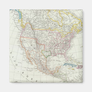 Íman Mapa da América do Norte