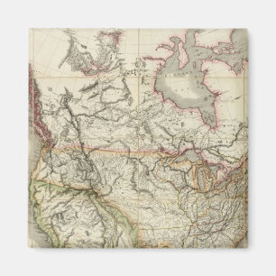 Íman Mapa da América do Norte 4