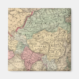 Íman Mapa da Ásia por Mitchell