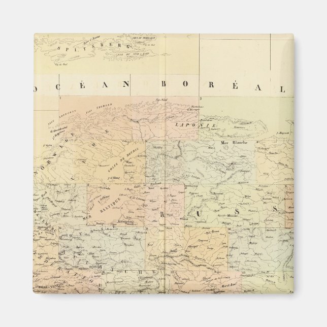Íman Mapa da Assembleia da Europa (Frente)