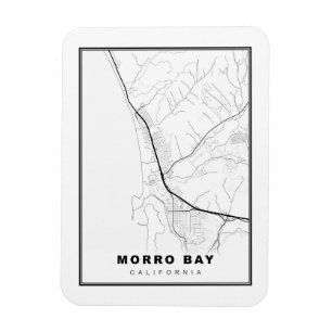 Íman Mapa da Baía de Morro