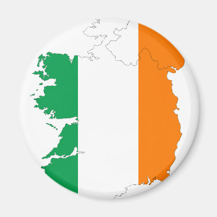 Íman Mapa da bandeira de Ireland