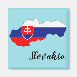 Íman Mapa da bandeira de Slovakia