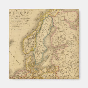 Íman Mapa da Europa 2