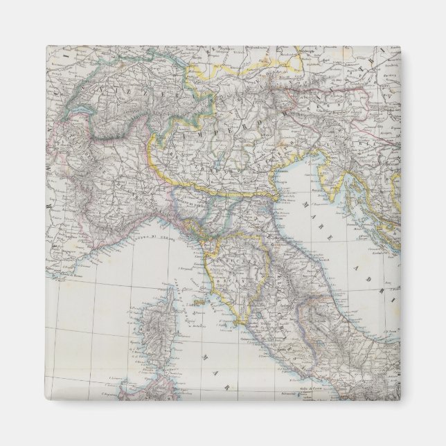 Íman Mapa da Itália (Frente)