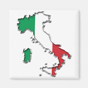 Íman Mapa da Itália