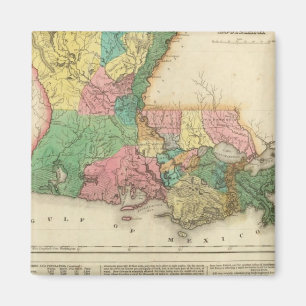 Íman Mapa Da Louisiana
