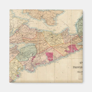 Íman Mapa da província de Nova Escócia 3