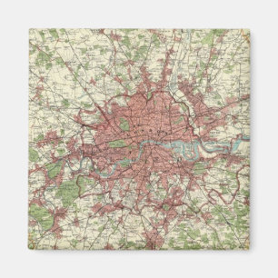 Íman Mapa da Região de Londres