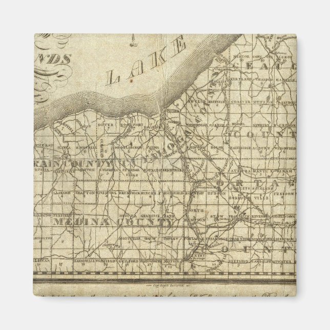 Íman Mapa da Reserva Ocidental (Frente)