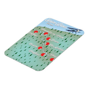 Íman Mapa das instalações do rio Sena França