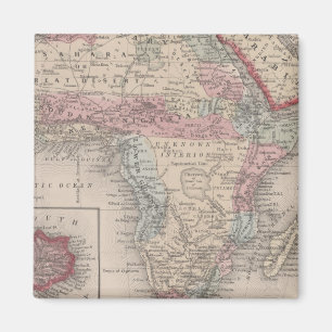 Íman Mapa de África com St Helena
