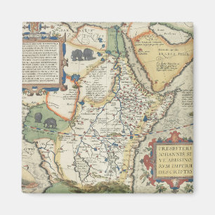 Íman Mapa de África e da península árabe