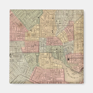 Íman Mapa de Baltimore de Mitchell